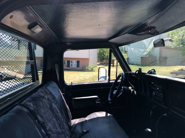 mud truck interior